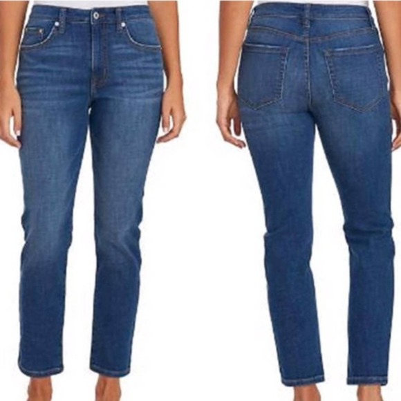 Ella Moss Denim - Ella Moss High Waist Straight Leg Jeans 2756